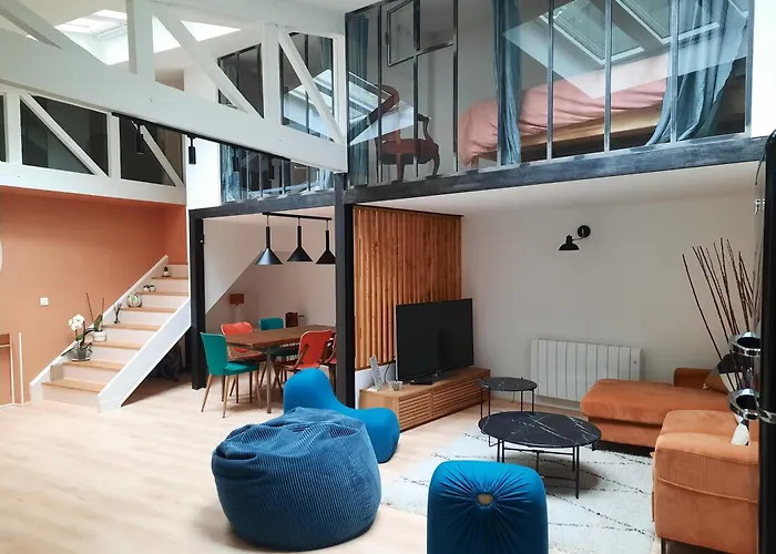 Loft 4-5 Personnes A Montmartre - Parking Prive Sur Reservation